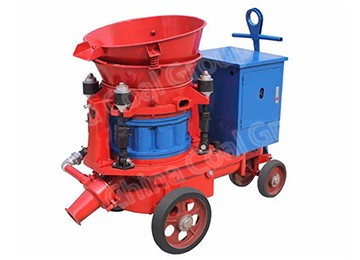 Slope Spray Mortar Shotcrete Machine Material Requirements 