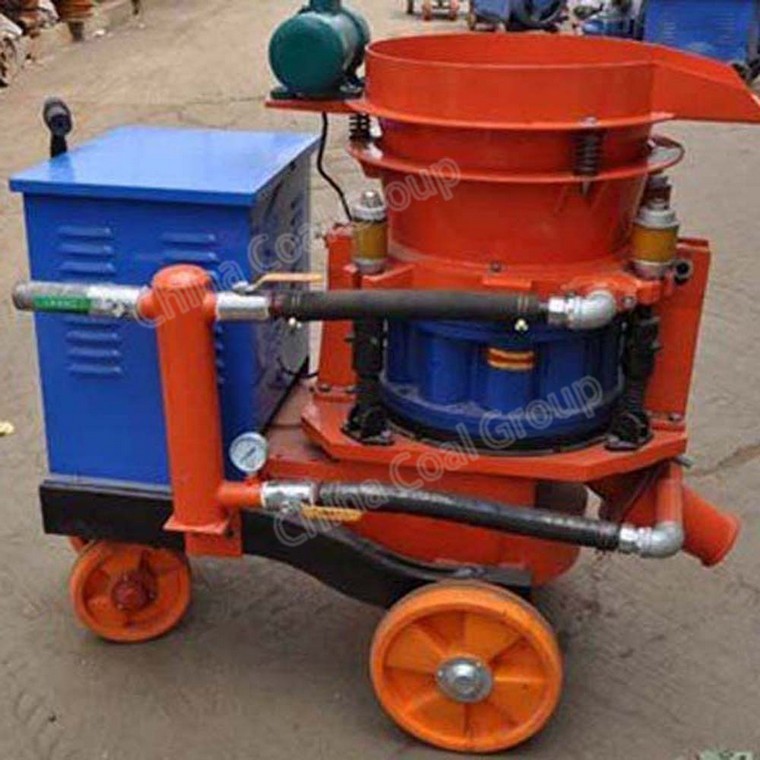 Advantages of China Coal New Cement Mortar Spraying Machine