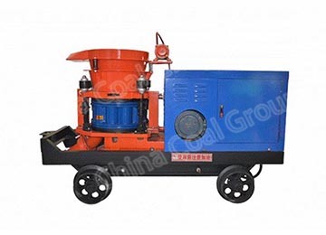 What are the operating procedures and requirements of wet shotcrete machine?