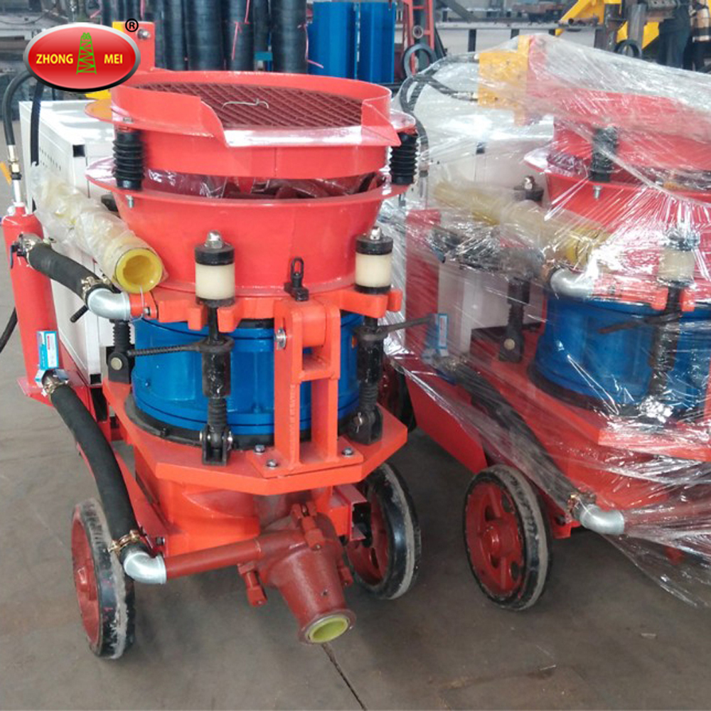 Operational Advantage of China Coal New Type Concrete Mortar Spraying Machine 