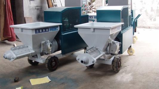 Characteristics And Parameters Of Mortar Spraying Machine