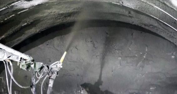 Adjustment Of Springback Of Tunnel Wet Shotcrete Machine