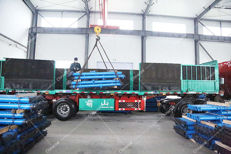 A Batch Of Mining Single Hydraulic Props From China Coal Group Was Sent To Shouyang, Shanxi