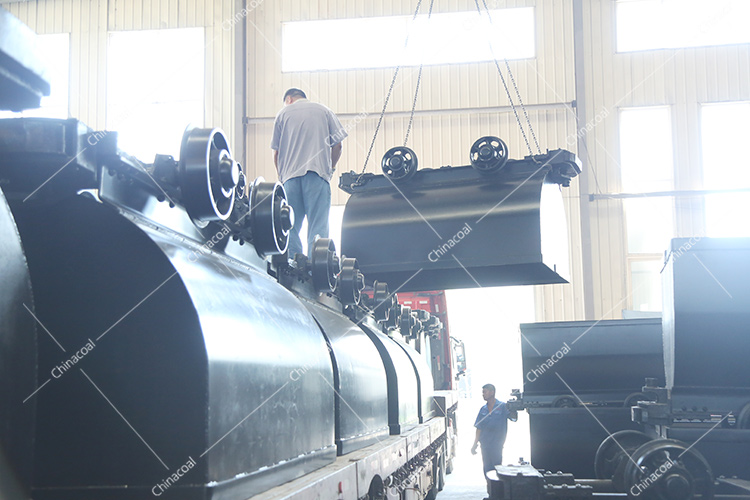 China Coal Group Sent A Batch Of Fixed Mine Cart To Shanghai Port