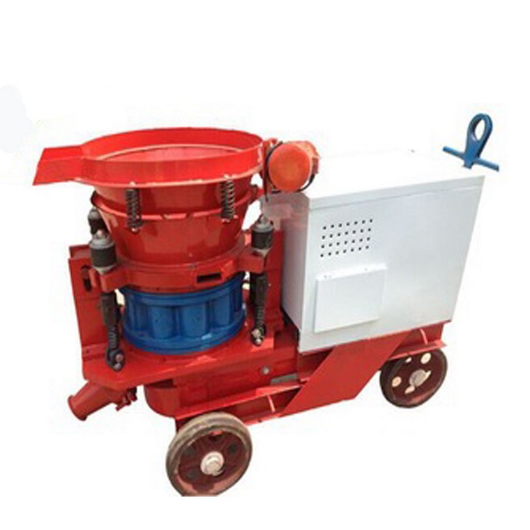 How should dry shotcrete machine equipment meet the national new energy policy?