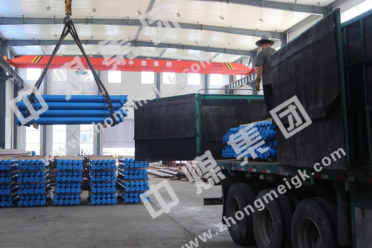 China Coal Group Sent A Batch Of Mining Single Hydraulic Props To Luliang, Shanxi