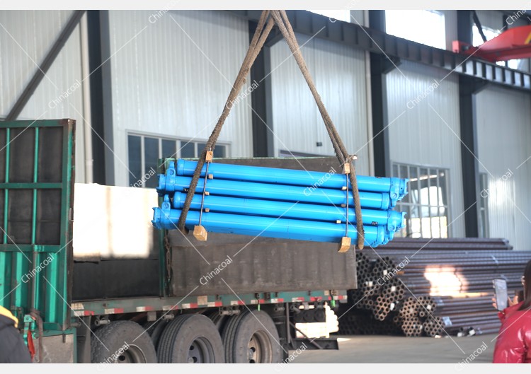 China Coal Group Sent A Batch Of Mining Single Hydraulic Props To Alxa League