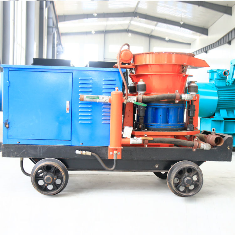 Hsp-7 Wet Type Shotcrete Machine is an advanced and high efficient concrete spraying machine