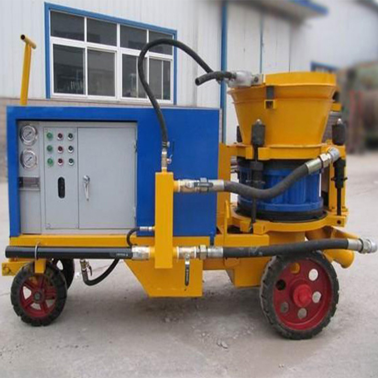 How to use hydraulic wet mix shotcrete machine chapter 1