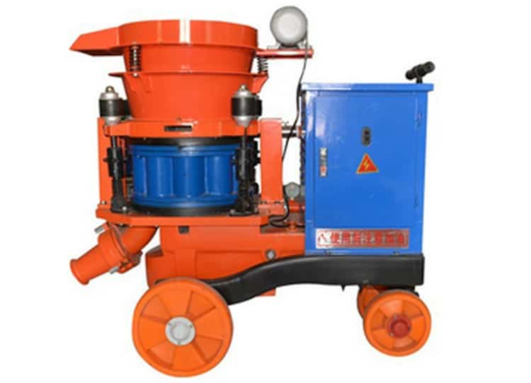 Components Of A Shotcrete Machine(Gunite Machine)