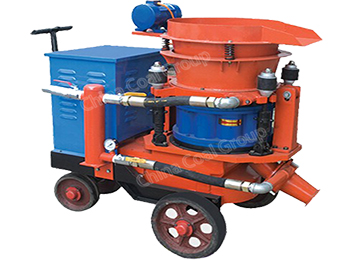 PZ Gunite Machine 5m³/H Dry Mix Shotcrete Machine